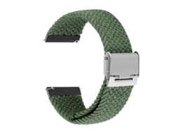 Bracelete Pulseira Entrançada Flexível para Amazfit Gtr 3 Pro Verde