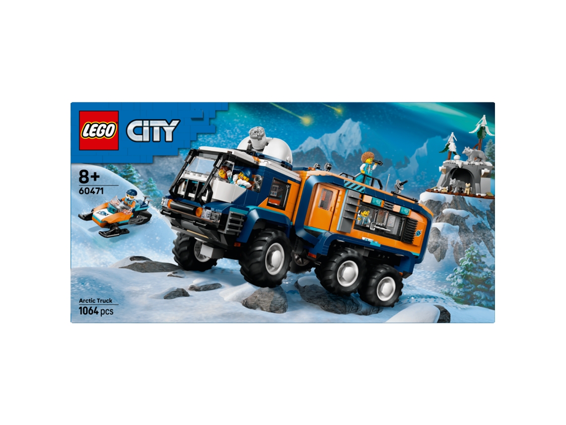 LEGO City: Camião e Laboratório de Exploração Científica do Ártico - 60471