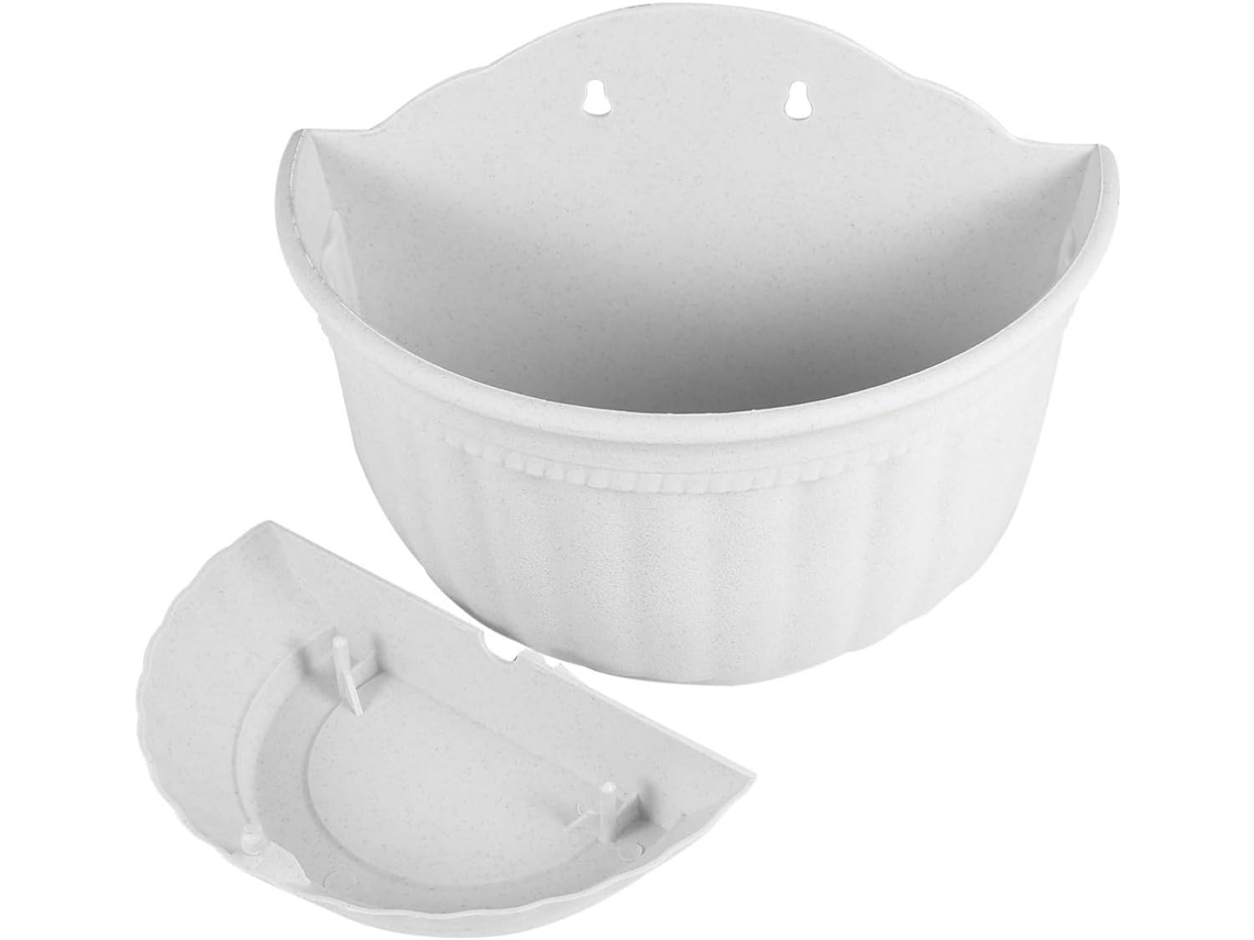Vaso Semicircular para Flores com Bandeja GOKOCO