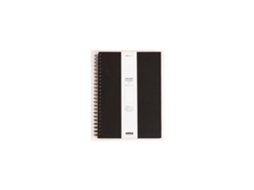 Bloco de Recibos Grieg Design A4 100g Sem Pauta Preta BRILVIBERA