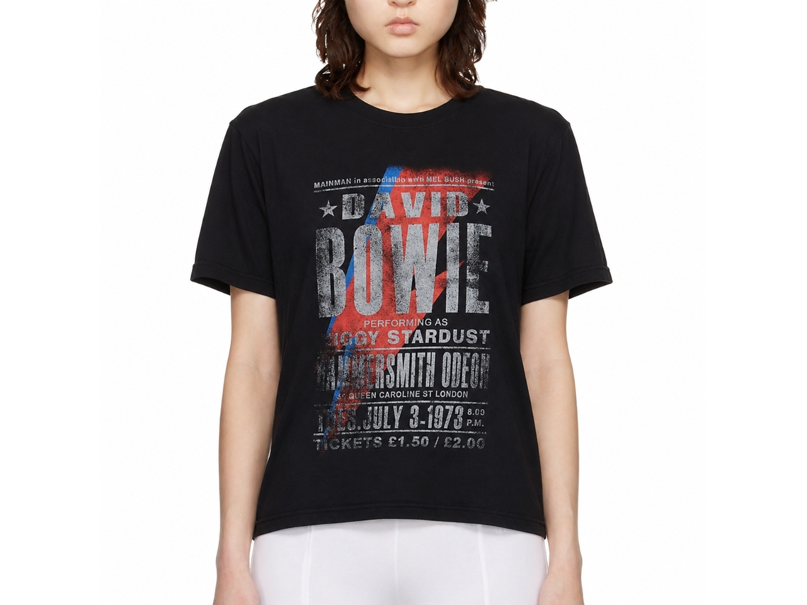 David Bowie Hammersmith Odeon T-shirt Unisex Adults Size:m
