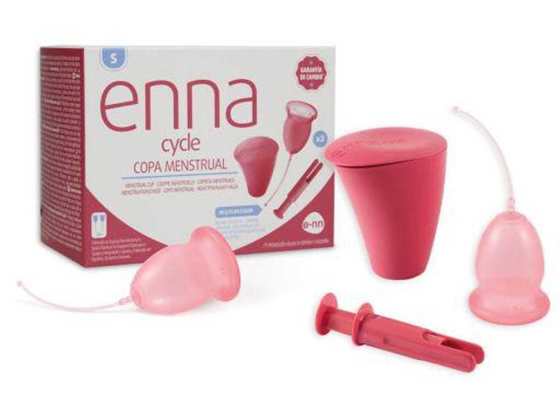 Enna Cycle Menstrual Cup Size L 2 Cups Worten.pt
