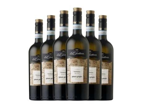 Vinho branco LE CONTESSE Pinot Cinza Venezia (0.75 L - 6 Unidades)
