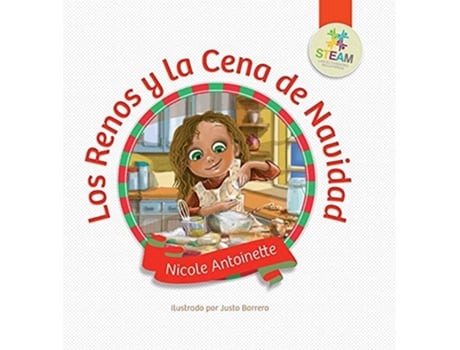 Livro Los Renos y la Cena de Navidad de Nicole Antoinette (Espanhol - Capa Dura)