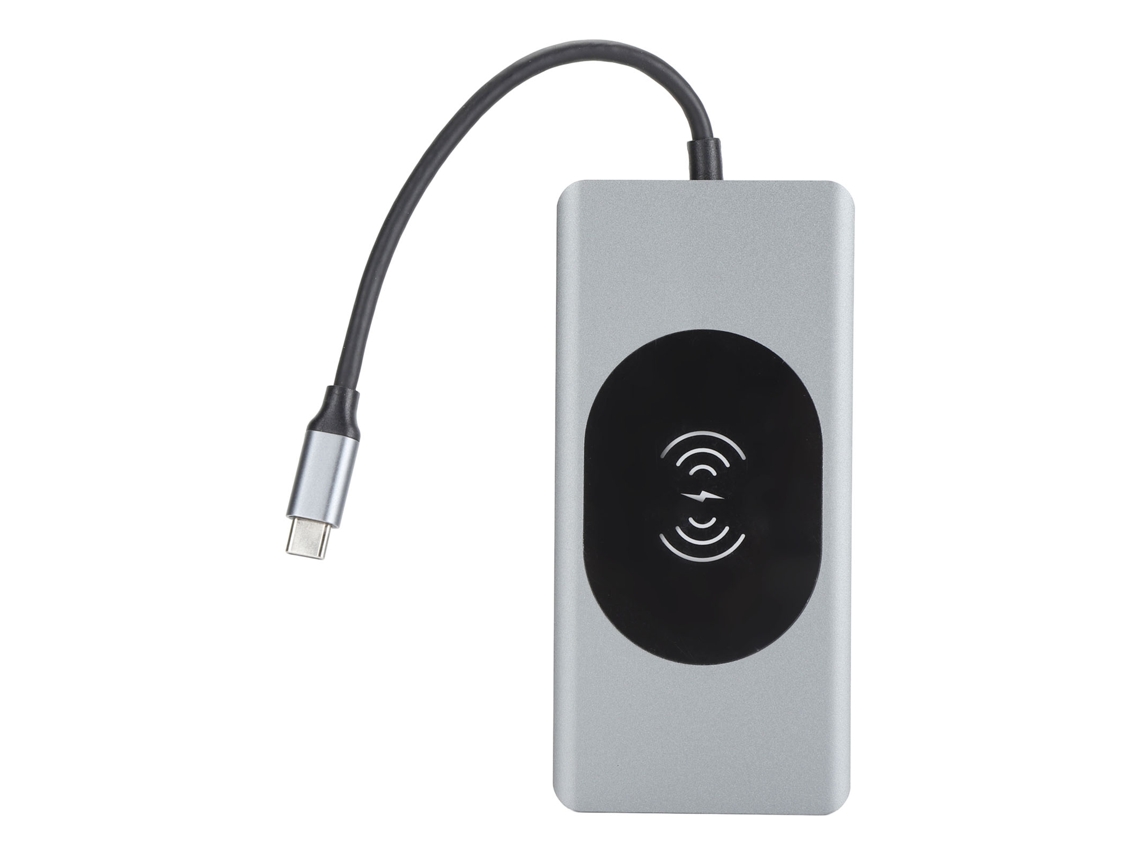 Hub USB-C 13 em 1, estação de acoplamento, leitor de cartões AQUAFORGE