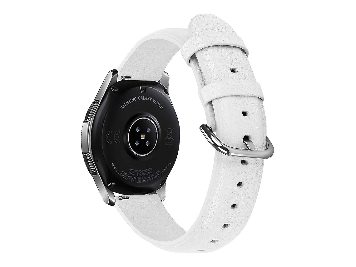 Pulseira de substituição de couro genuíno de 20 mm para Samsung Galaxy Watch 42 mm, relógio inteligente Ly Ebike