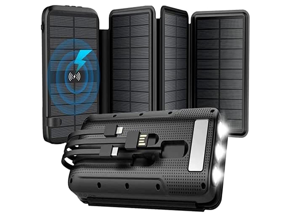 Bateria Portátil EOOCOO (solar Multifuncional)