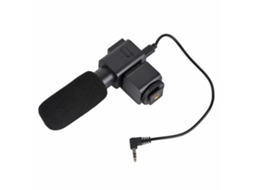 Câmera de vídeo full HD para vlogs, com microfone externo CHABERLU