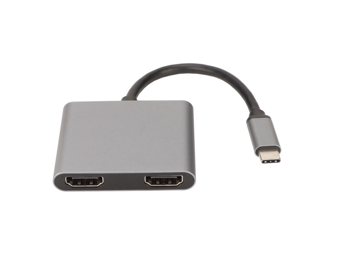 Aetheria adaptador Usb C para Dual Hd Multimedia Interface Hub Suporta 4k 60hz Conversor