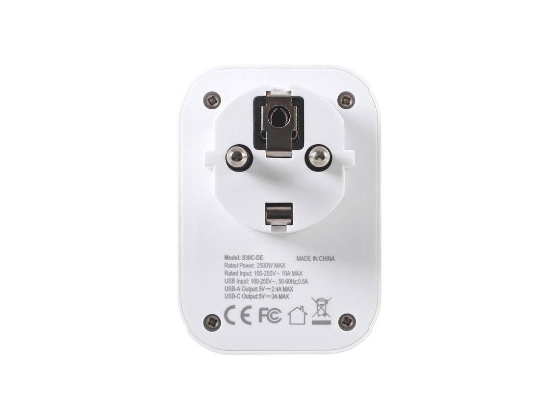 Lifeventure World To Europe Travel Adaptor With Usb