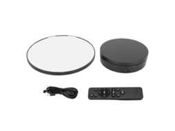 Suporte Giratório Automático 360° com Controle para Joias e Produtos