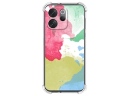 Capa Tumundosmartphone De Silicone À Prova De Choque Para Vivo V70 5g Com Estampa Em Aquarela 2 Desenhos