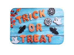1Pcs Tapete de Porta de Halloween para Decorações de Halloween ALLINLESS