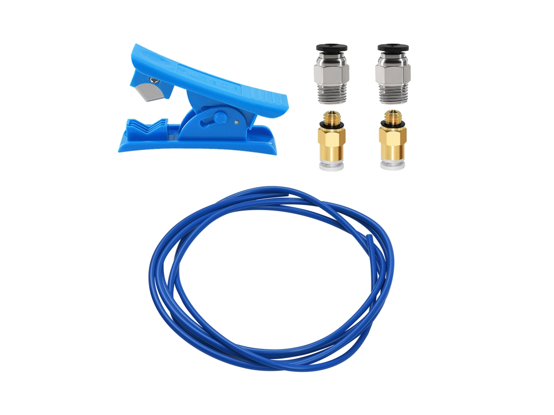 Kit de Tubo PTFE para Impressora 3D 2m com Cortador e Conectores
