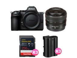 Z5 Ii + 24 50mm F/4 6.3 + 3 Sandisk 256gb Extreme Pro Uhs ii Sdxc + 3 Nikon En el15c + Ebook “20 Dicas para Fotos Que Impressionam” NIKON