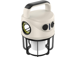 Lanterna De Acampamento Portátil Recarregável Com Luz Branca E Amarela Aquaforge