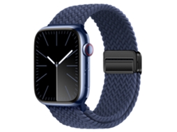 Bracelete Para Apple Watch 42/44/45/46/49mm Azul Escuro Cuich