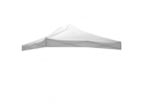 Telhado Impermeável Branco 3X4.5 para Substituição de Gazebo Dobrável 49483 DIVINA GARDEN