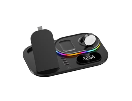 Estação de Carregamento Sem Dispositivos para Apple RADIODDITY Preto