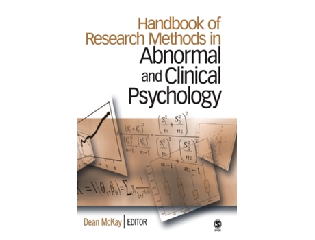Livro Handbook Of Research Methods In Abnormal And Clinical Psychology De Dean Mckay (inglês)