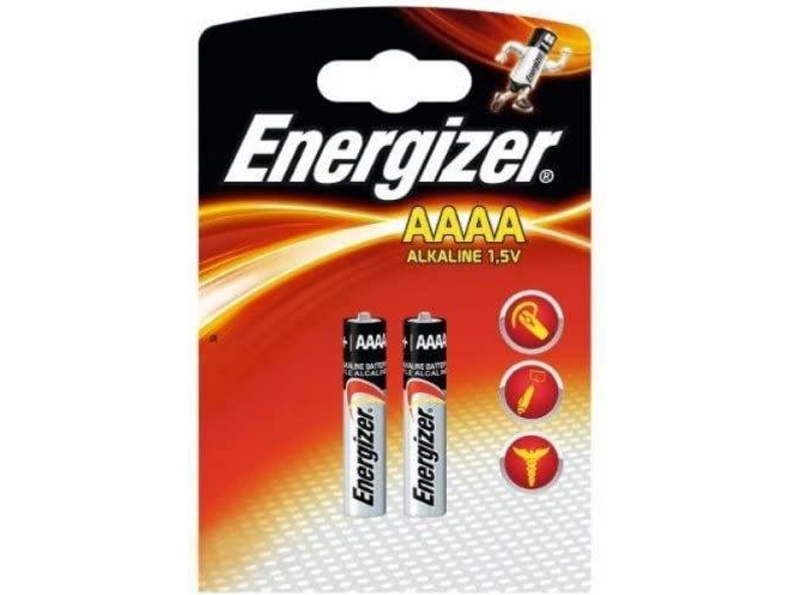 Pilhas ENERGIZER Ultra Plus AAAA LR61 (2 unidades)