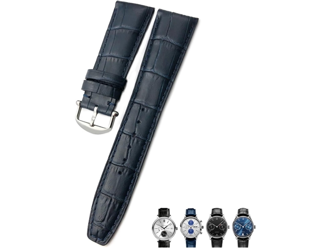 Pulseira de Relógio em para com 20 Mm 21 22 Alta Qualidade Fácil Couro Premium Confortável Durável 21 Mm 22 Mm