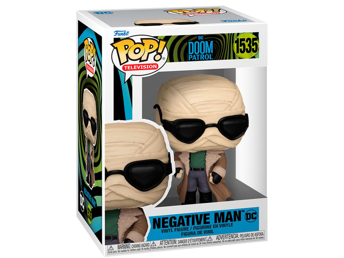 Figura Pop Dc Comics Doom Patrol Negative Man