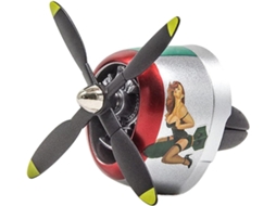 Distribuidor De Perfume Com Clipe Na Grade De Ventilação Do Carro Com Rotor Móvel E Conjunto Essencial Para