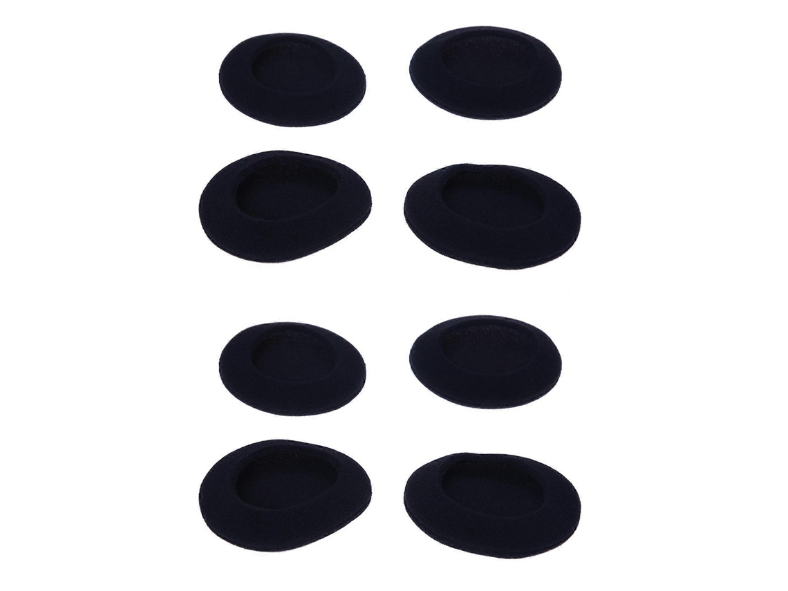 Conjunto De 12 Almofadas De Espuma De Substituição Para Fones De Ouvido Sennheiser, Sony, Plantronics E Panasonic Webake (60 Mm 2,4 Polegadas)