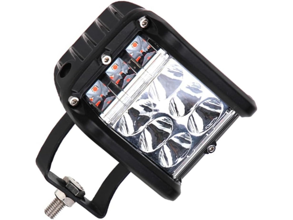 Conjunto De 2 Peças De Luzes De Trabalho De Teto De Carro Bicolor E Iluminação Led.
