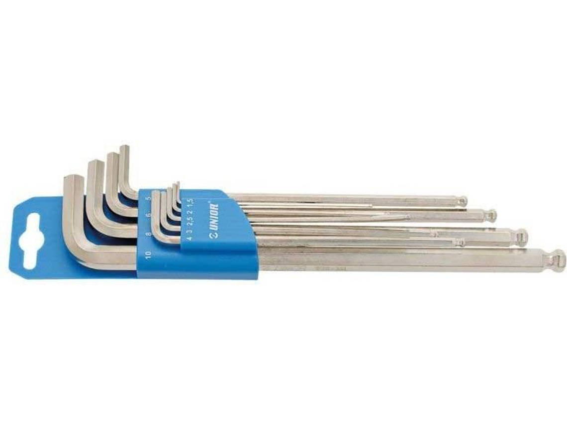 Ferramentas UNIOR Allen Set 9 Units (1.5-10 Mm)