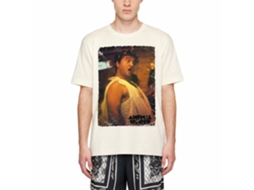 Rockinstone Animal House Movie Vintage Toga Solid Natural Adult T-shirt Size:xxl