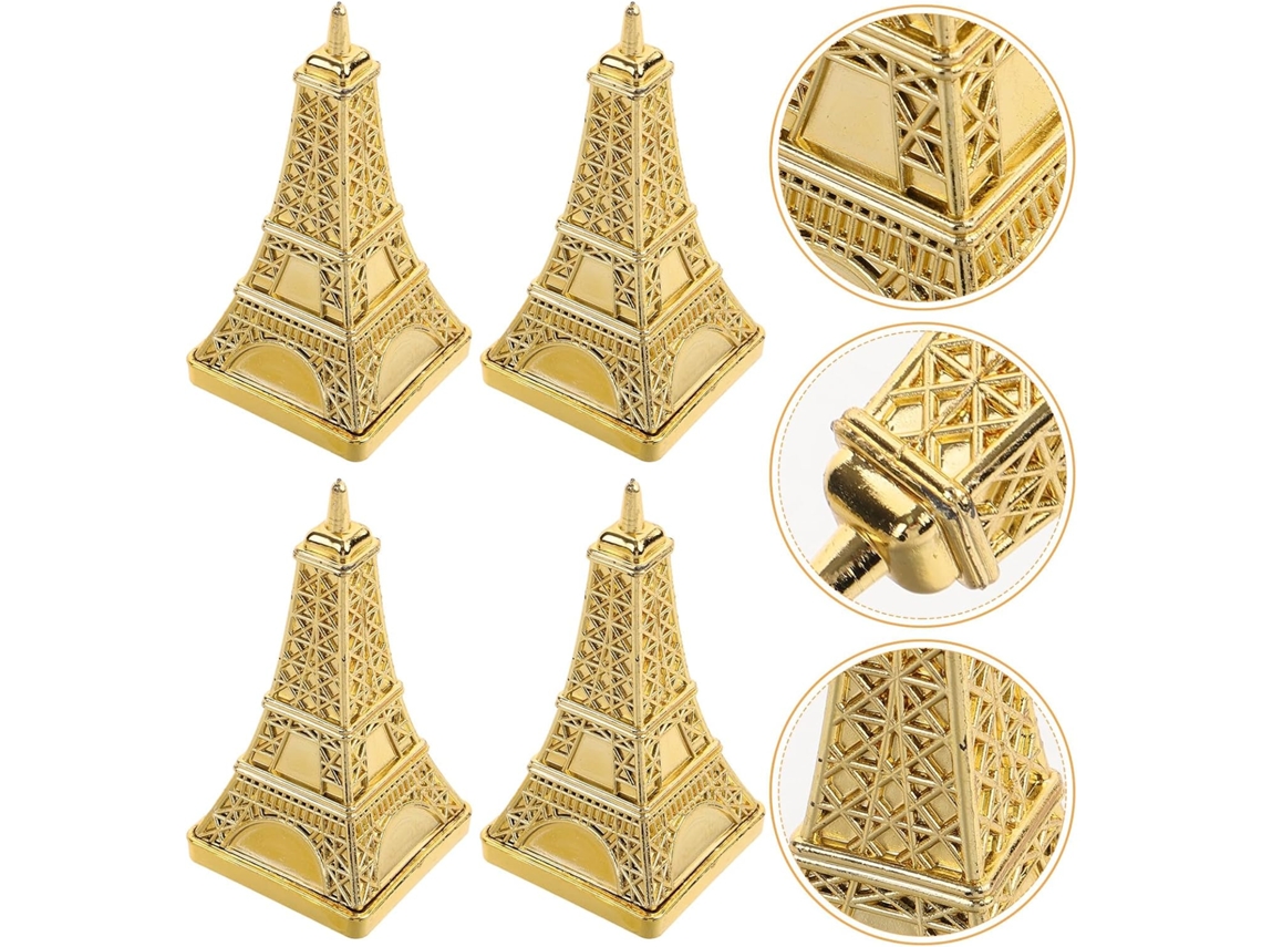 Caixas De Doces Douradas Plástico, Conjunto De 6 Unidades, Duráveis E Multiuso, Estilo Europeu, Ideais Para Casamentos E