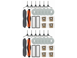 Conjunto De 40 Peças Para Aspirador De Pó Xiaomi X20 Max X20 Pro, Incluindo Escova, Saco De Pó, Filtro E Pano De Limpeza. Peças De Reposição Par_ptg