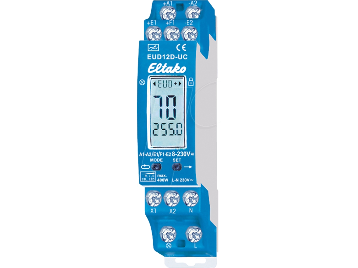 Multifunkt. Dimmschalter Eud12d Uc 1te 8 230vuc 3600w Eud12d Uc Eltako (21100905)