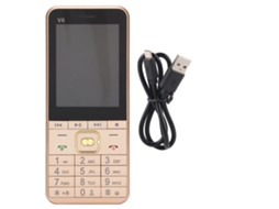 Aetheria celular Desbloqueado V6 2g com 4 Cartões 4 Standbys Tela 2.8 Polegadas para Idosos e Crianças