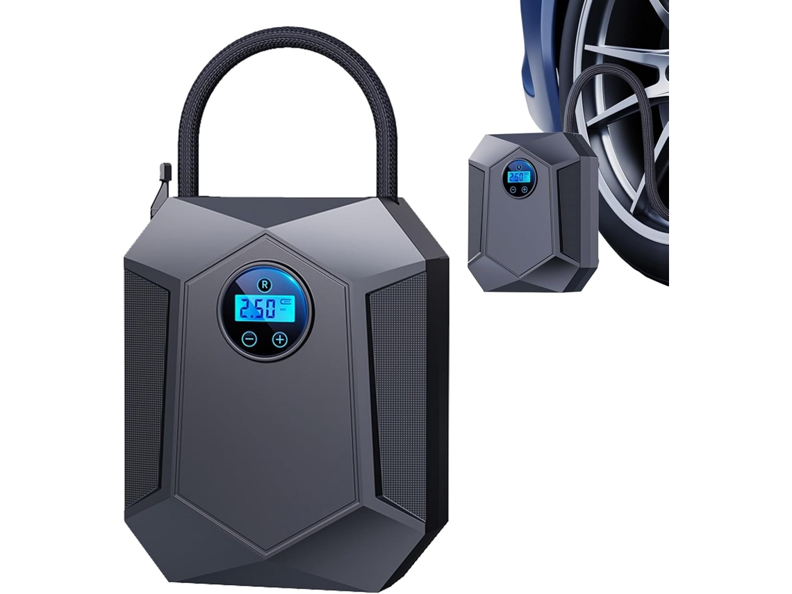 Compressor De Ar Para Pneus Com Desligamento Rápido Automático