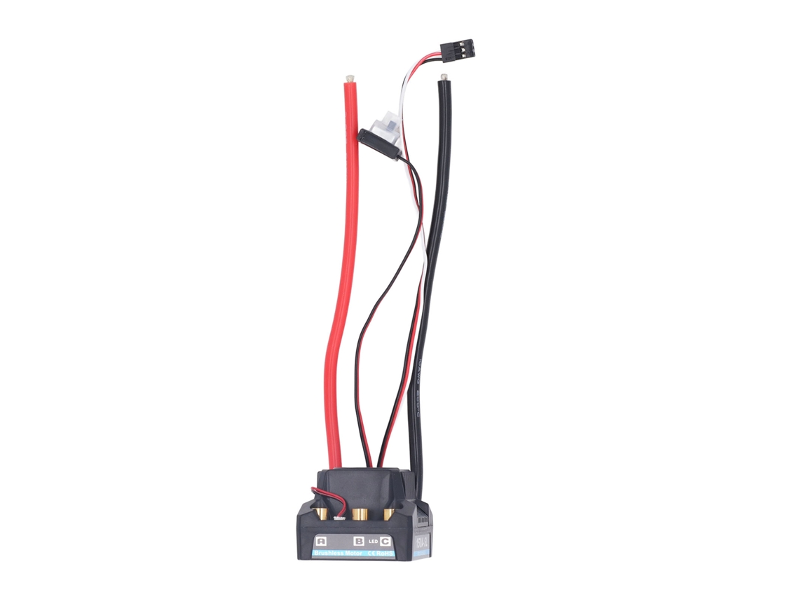 Esc Brushless 150a Para Carro Rc 1/8 Impermeável Protetor De Poeira Bec 5a 5.8v Corrente De Pico 720a Lipo 2-4s