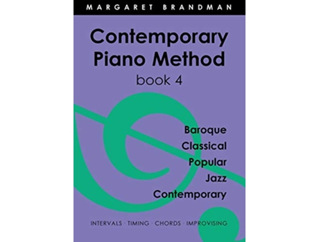 Livro Contemporary Piano Method Book 4 de Margaret Susan Brandman (Inglês)