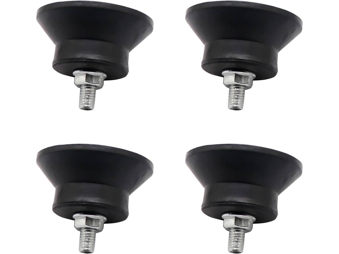 4 Almofadas De Borracha Para Compressor Ar, Almofadas De Aterrissagem Antiderrapantes E Antivibração, Tapete De