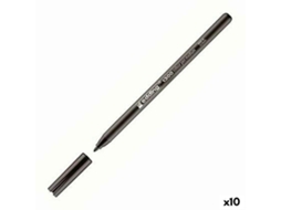 Marcadores Pretos Edding 1300 Olysi Shop (10 Unidades)