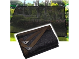 Tela De Com Proteção Uv Preta Para Pátio, Jardim Impermeável Durável