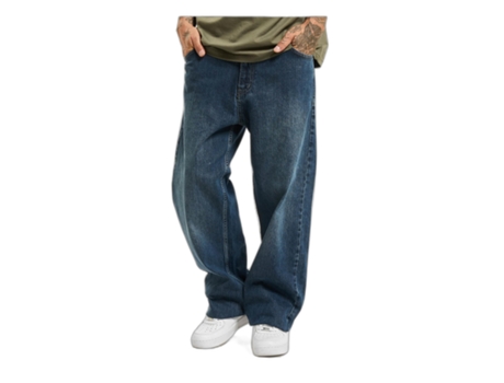 Jeans de Homem DANGEROUS DNGRS Homie Baggy Azul (36x34)
