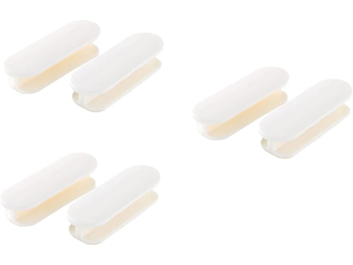 Angoily Conjunto De 6-puxadores Armário Para Janela, Multifuncionais, Com Fecho De Pressão E Adesivo Para Portas