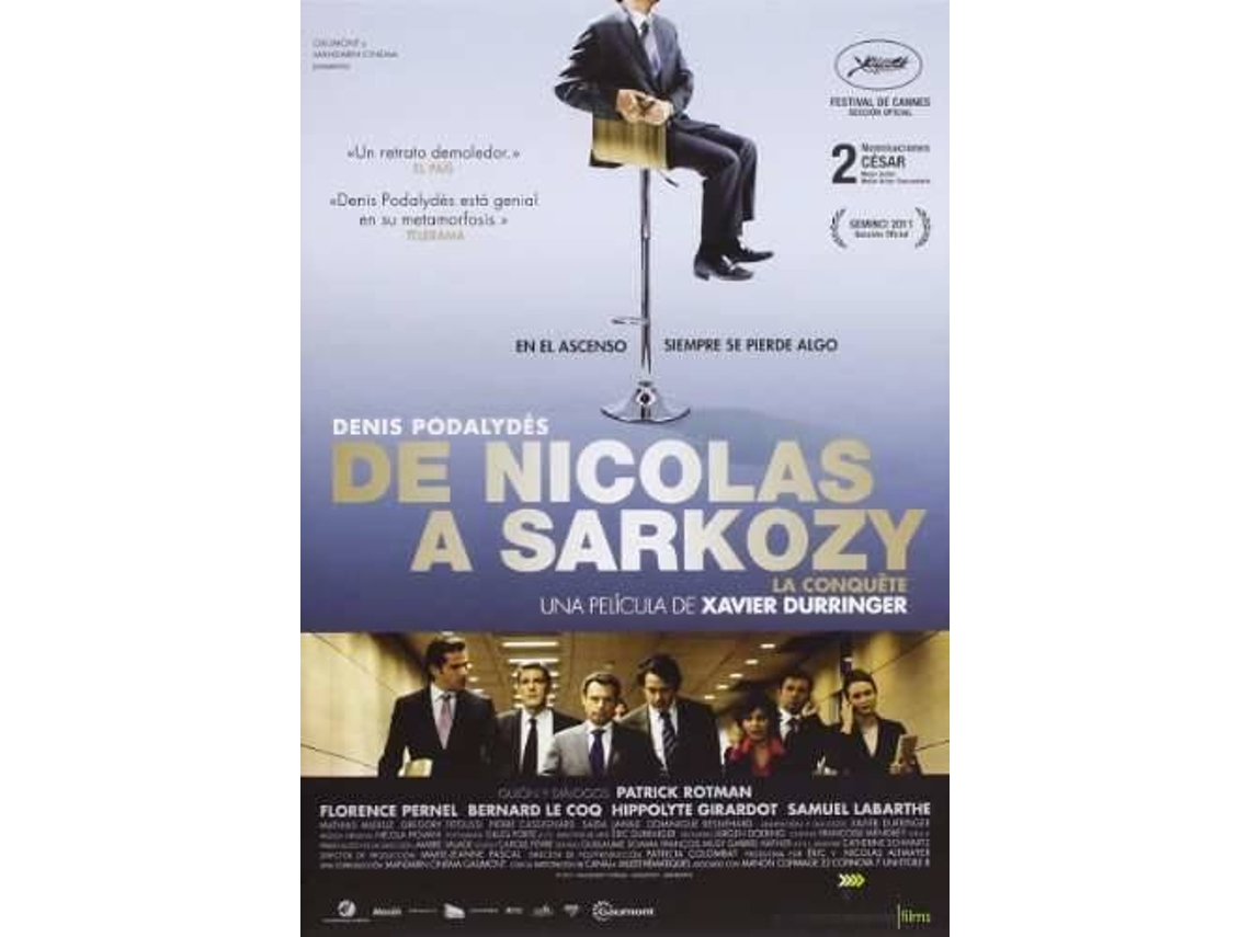 DVD La conquête (The Conquest) (2011) / De Nicolas A Sarkozy (Edição em Espanhol)