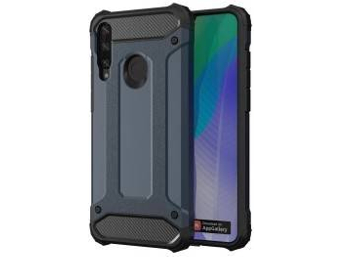 Capa Huawei Y6P LMOBILE Rígida Antichoque Azul