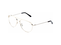 Armação de óculos de grau masculina Vuarnet VL18210002 (cinza - aço inoxidável - 145 mm - Ø 55 mm)