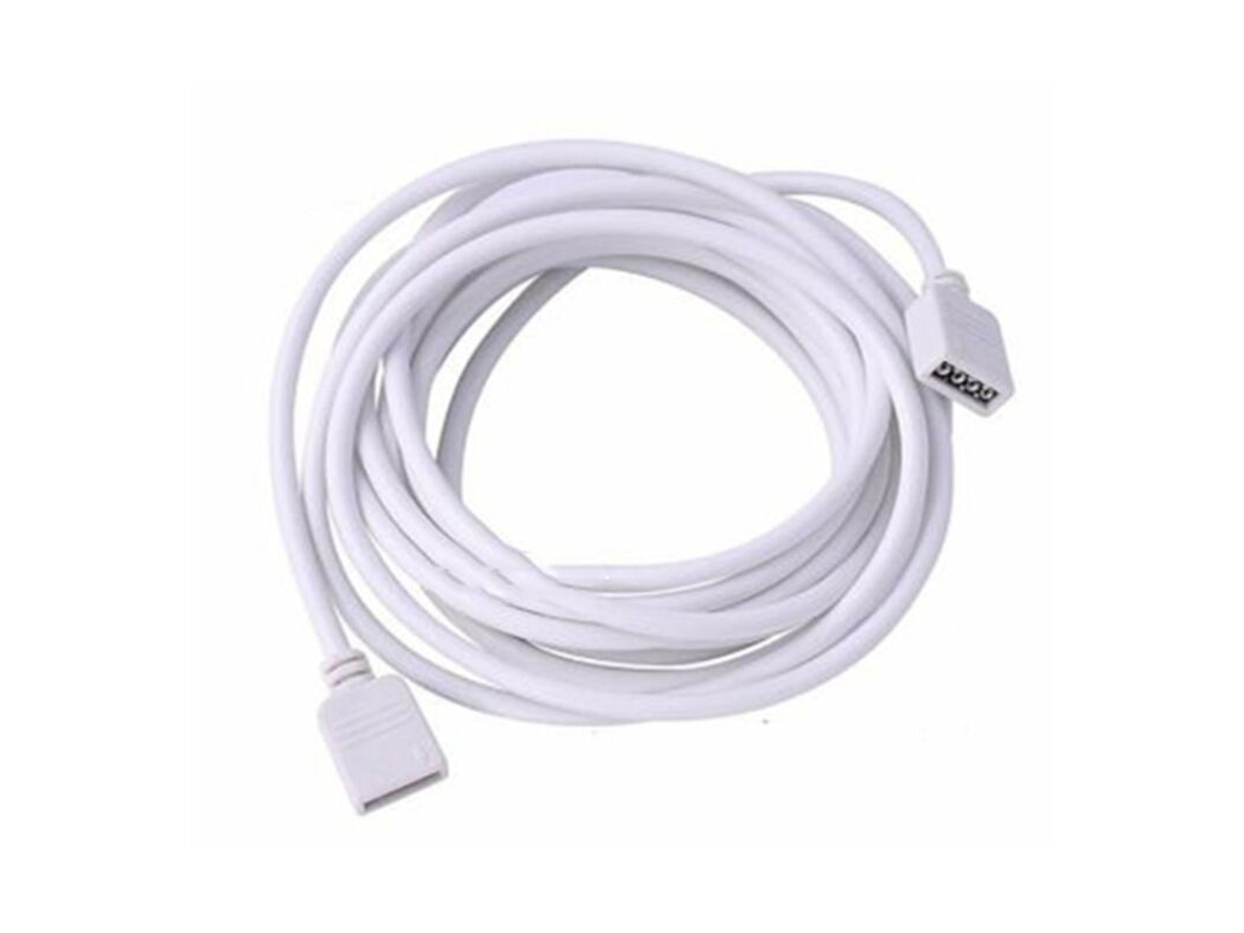 Cabo De Extensão Com Conector De 4 Pinos Para Fitas De Led Aquaforge (2,5 M)