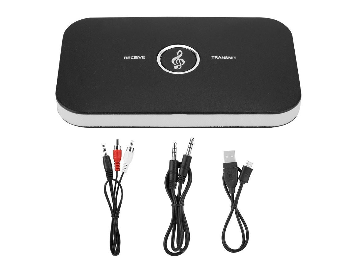 Adaptador Bluetooth, Receptor De Áudio, Transmissor De Áudio, Transceptor Sem Fio De Música Para Tv 2 Em 1 Bluetooth 4.0