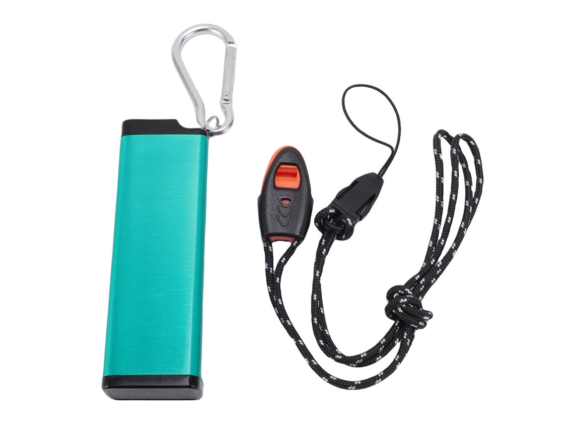Contenedor de Almacenamiento Metálico de Aluminio Estanco Impermeable Multifuncional para Camping Y Viajes Al Aire Libre Verde